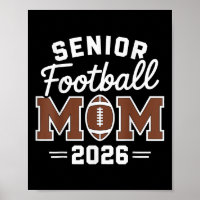 Maman de footballeur senior fière année senior mam