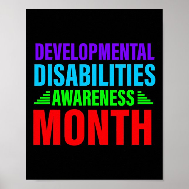 Poster Maman du mois de la sensibilisation au handicap du (Devant)