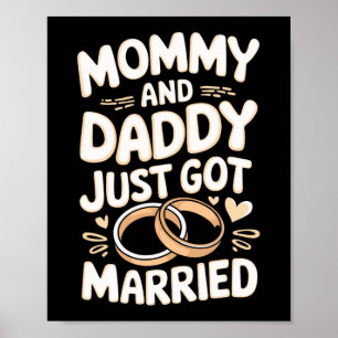 Poster Maman et Papa viennent de se marier 