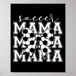 Poster Maman foot Rétro Groovy Foot Douce Maman