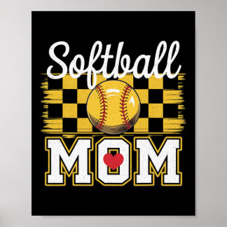 Poster Maman Groovy Softll Mère Softll Maman 