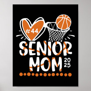 Poster Maman senior Cl de 2025 Numéro de joueur personnal