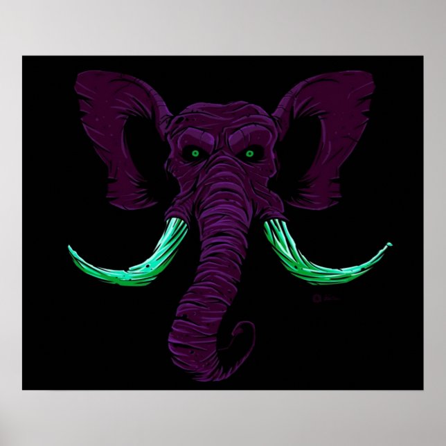 Poster Mammoth Blacklight (Devant)