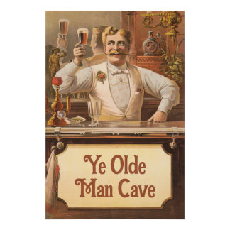 Poster Man Cave - Customisez-le