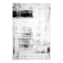 'Man Cave Worthy' Art Abstrait noir et blanc