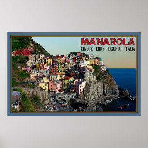 Poster Manarola