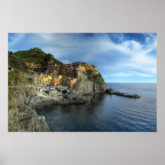 Poster Manarola, Italie
