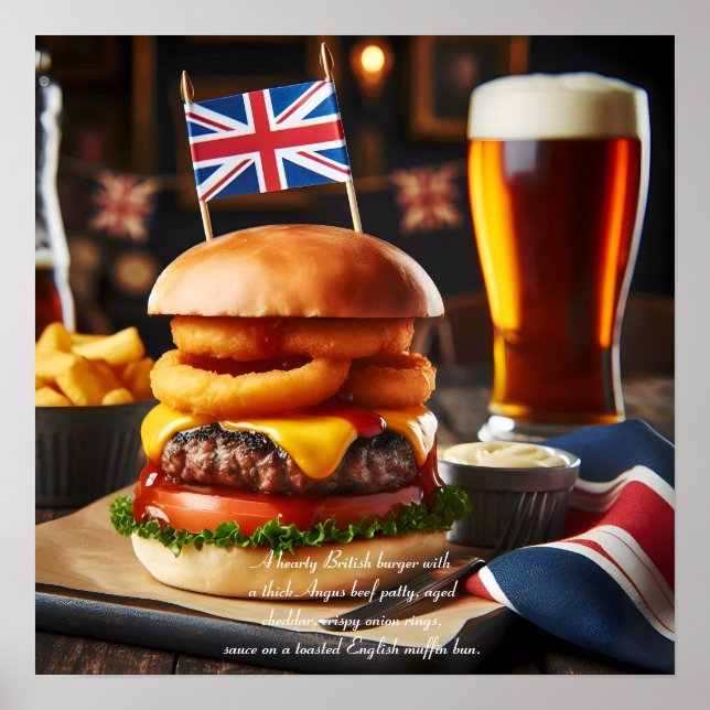 Poster Manchester Munchies : Pub Classic (Devant)