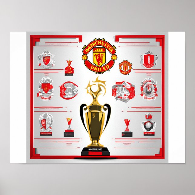 Poster Manchester United (Devant)