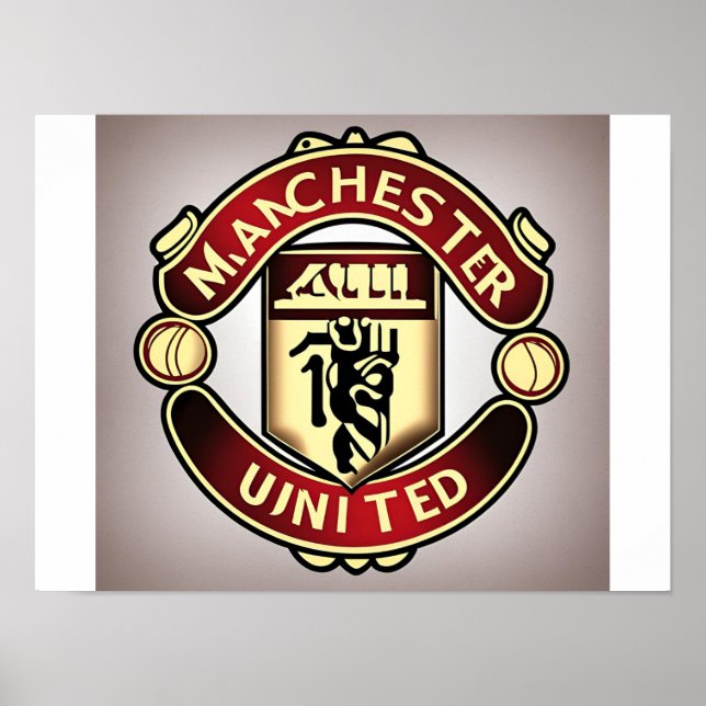 Poster Manchester United (Devant)