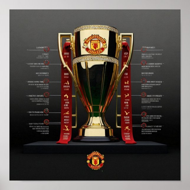 Poster Manchester United (Devant)