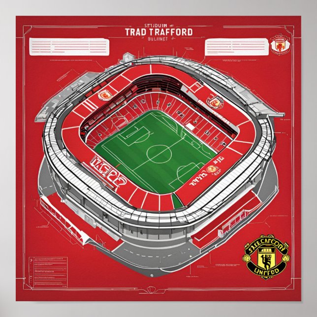 Poster Manchester United (Devant)