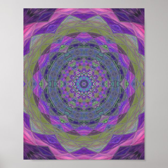 Poster Mandala (Devant)