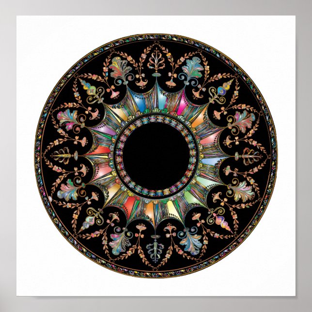 Poster Mandala (Devant)