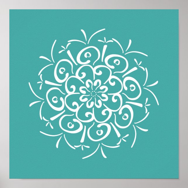 Poster Mandala (Devant)