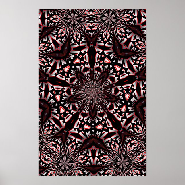 Poster Mandala #1 (Devant)