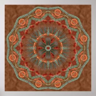 Poster Mandala 1 d'Ocotillo