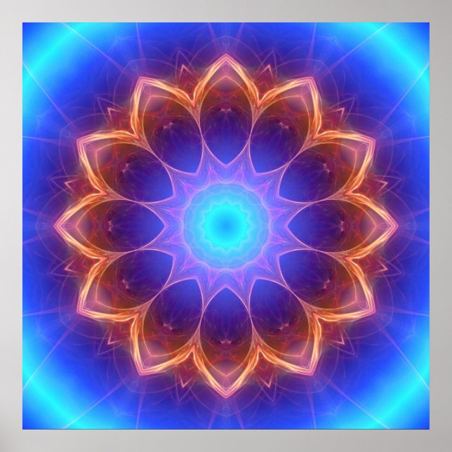 Poster Mandala Aiwaiwa Ku'ena 1 (Devant)