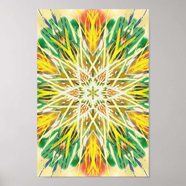 Poster Mandala Art 1 (Devant)