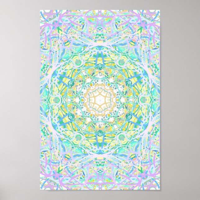 Poster Mandala Art 3 (Devant)