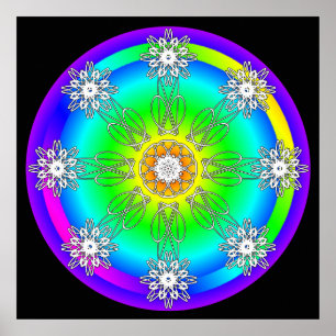 Poster Mandala celtique