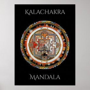 Poster Mandala de Kalachakra