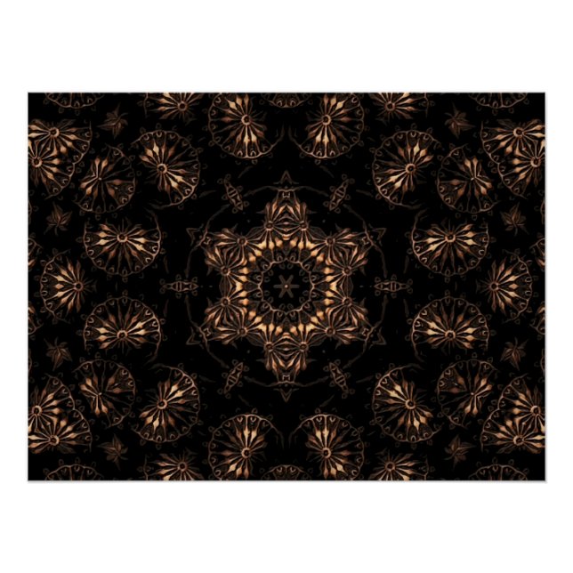 Poster Mandala de l'âge de bronze  (Devant)