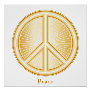 Poster Mandala de paix