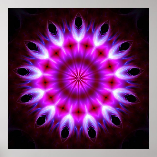 Poster Mandala Ho'onoho 2 (Devant)