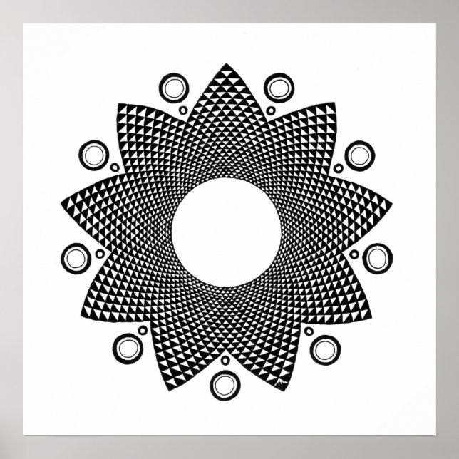 Poster Mandala III (Devant)