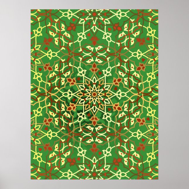 Poster Mandala Inspiration 7 (Devant)