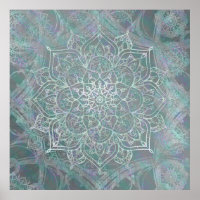 Mandala Iridescent Bohème Chic
