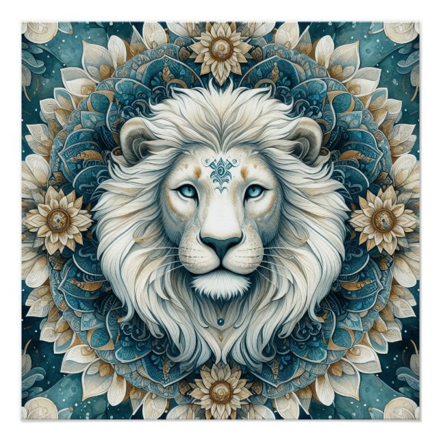 Poster Mandala King (Devant)