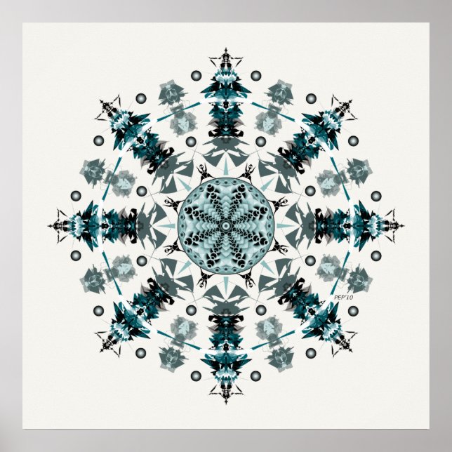 Poster Mandala P2 (Devant)
