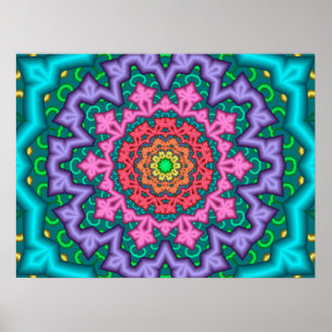 Poster Mandala Pastels
