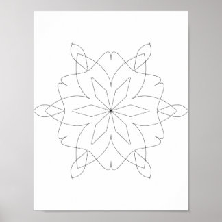 Poster - Mandala to Color