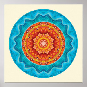 Poster Mandalas de confiance profonde, no. 8