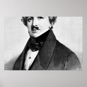 Poster Mande Daguerre de Louis Jacques