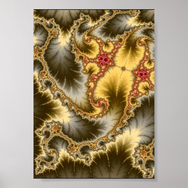 Poster Mandelbrot Spiral (Devant)