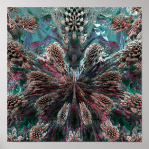 Poster Mandelbulb Fractel