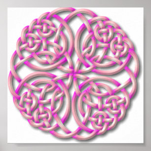 Poster Mandella pink