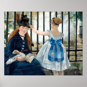 Poster Manet - Chemin de fer