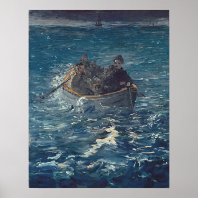 Poster Manet - Évasion De Rochefort (Devant)