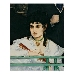 Poster Manet   Le Balcon, détail, 1868-9