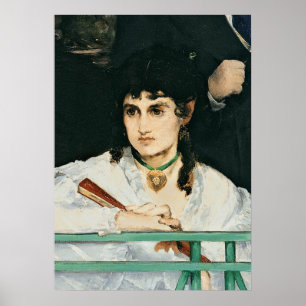 Poster Manet   Le Balcon, détail, 1868-9