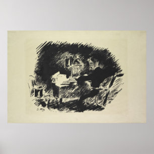 Poster Manet   Le Corbeau, 1875