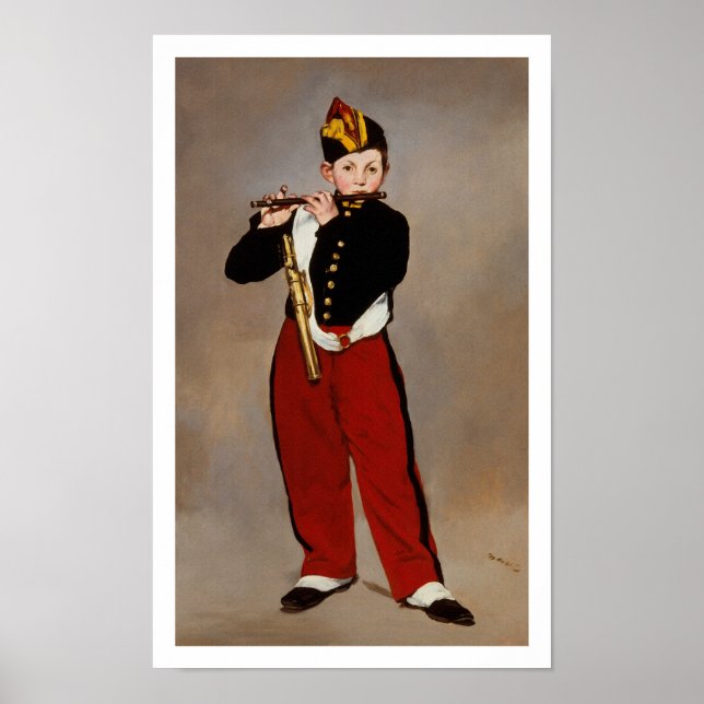 Poster Manet - Le Fifer (aussi appelé le joueur Fife) (Devant)