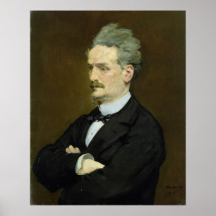 Poster Manet Le journaliste Henri Rochefort, 1881