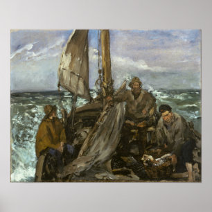 Poster Manet - Les Toilettes De La Mer