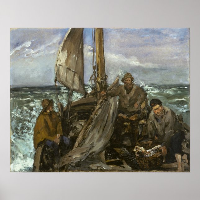 Poster Manet - Les Toilettes De La Mer (Devant)